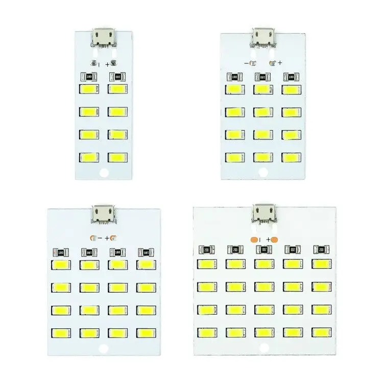 1 шт. высокого качества 5730 smd 5V 430mA ~ 470mA белый Mirco Usb светодиодный светильник ing