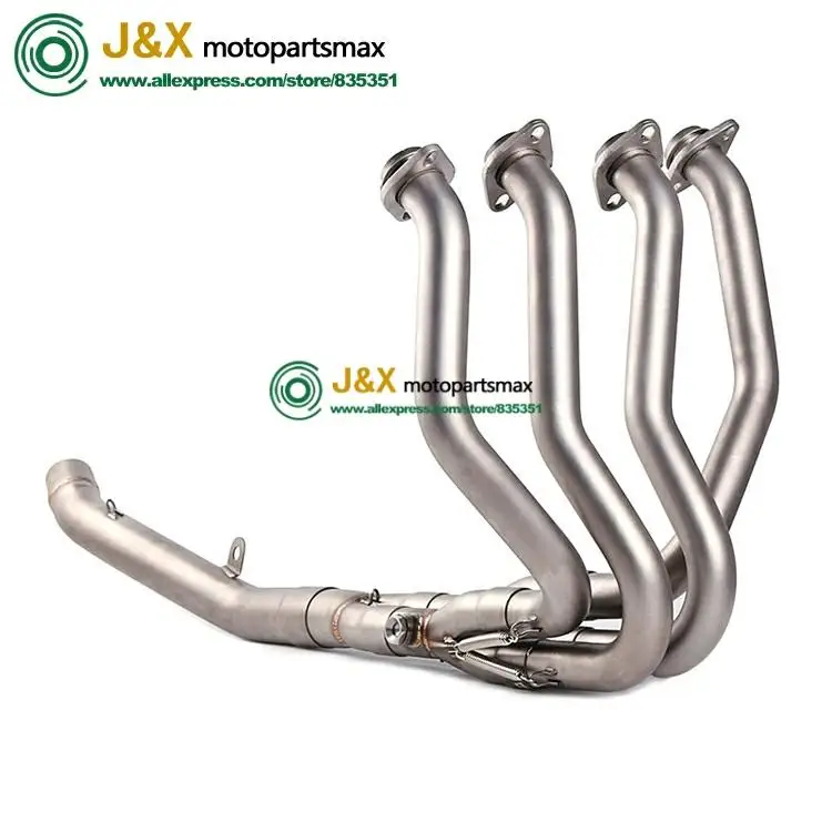Полный выхлоп Escape системы слипоны для Kawasaki Z800 мотоцикл модифицированный полный среднего звенья трубы