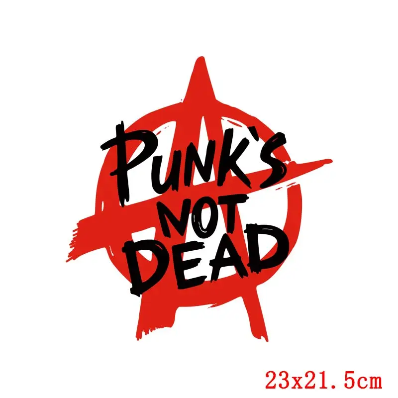 Prajna буквы патч железо на теплопередачи панк патчи для одежды куртка значок