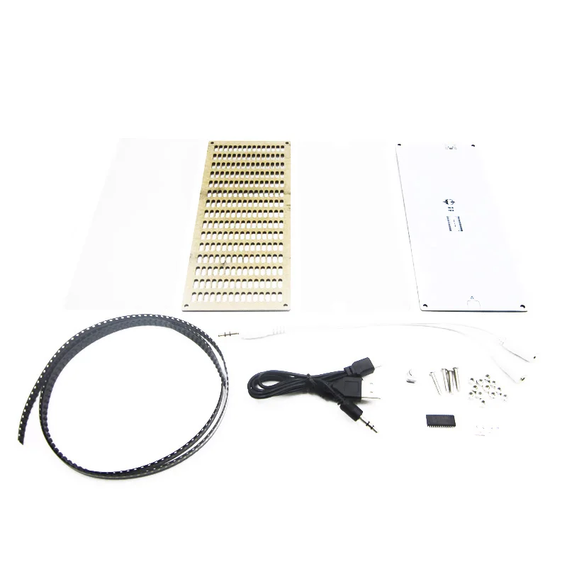 Светодиодный DIY сенсорный цифровой музыкальный спектр дисплей комплект модуль