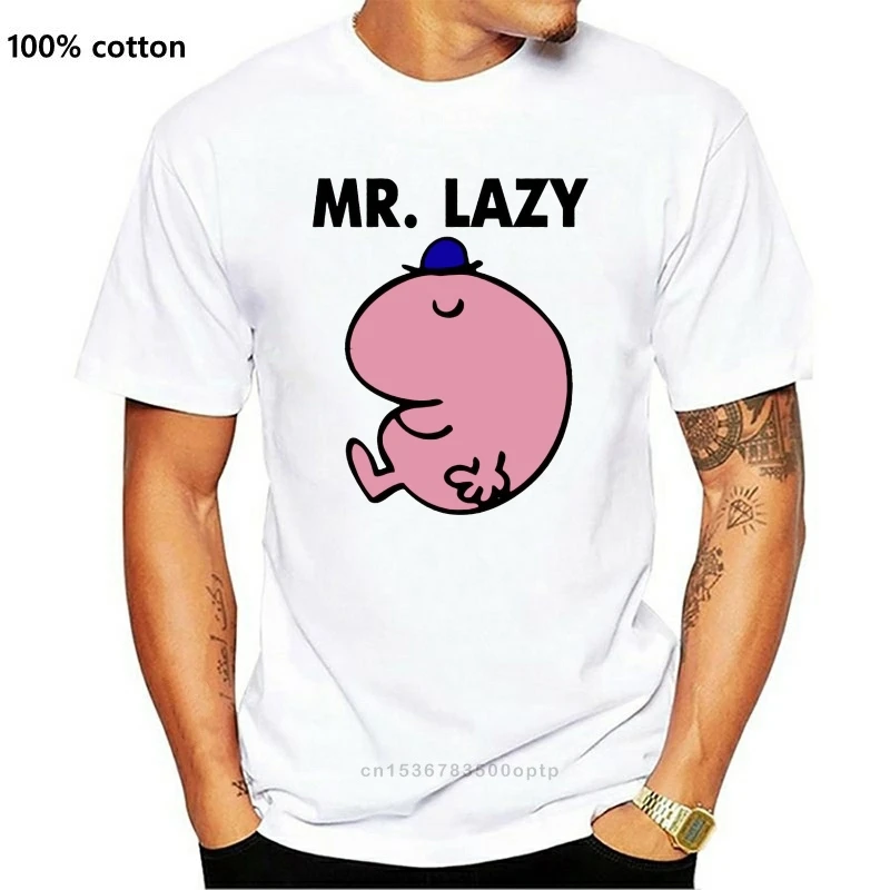 

Men t-shirt MR. LAZY MR. MEN tshirt Women t shirt
