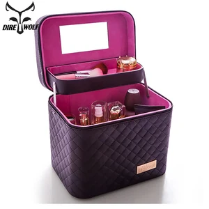 Косметичка, большая портативная косметичка из искусственной кожи, 2 стиля, 2018