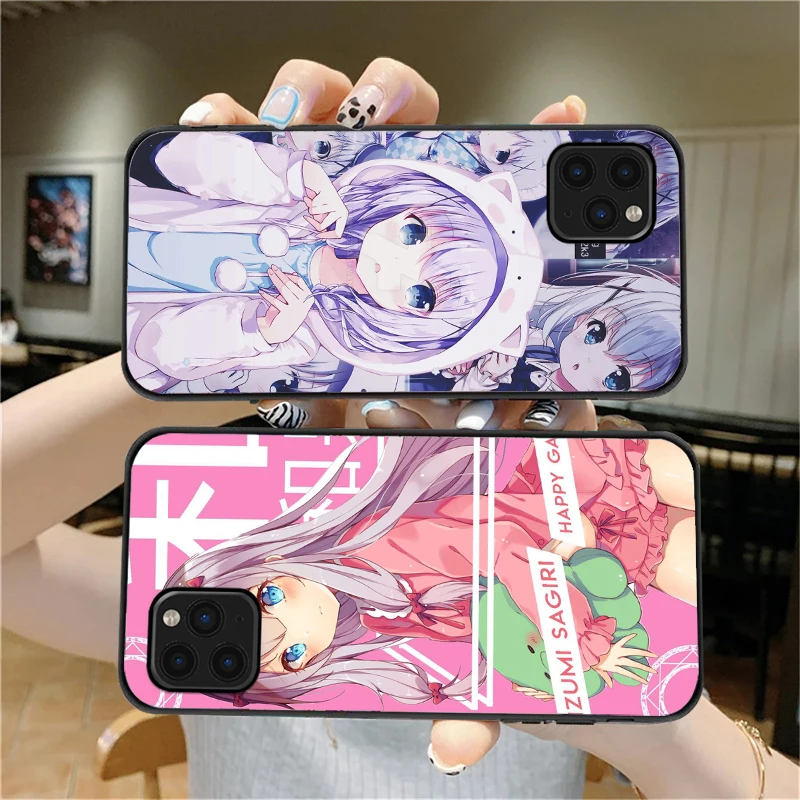 

Lzumi Sagiri Phone Case For iPhone 11 12 XR XS X Pro MAX 7 8 6 6S Plus SE 2020 Izumi Sagiri Soft TPU Carcasa Funda