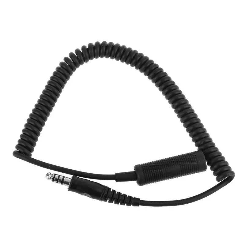 

U-92A/U to U-174/U Helicopter Military Headphone Extension Line Cable Cord
