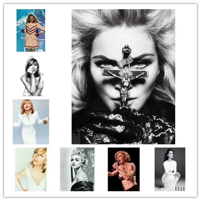 

Full Square/Round Drill 5D DIY Diamond Painting "Dance-pop star Madonna" 3D Embroidery Cross Stitch 5D Rhinestone Decor WG1457