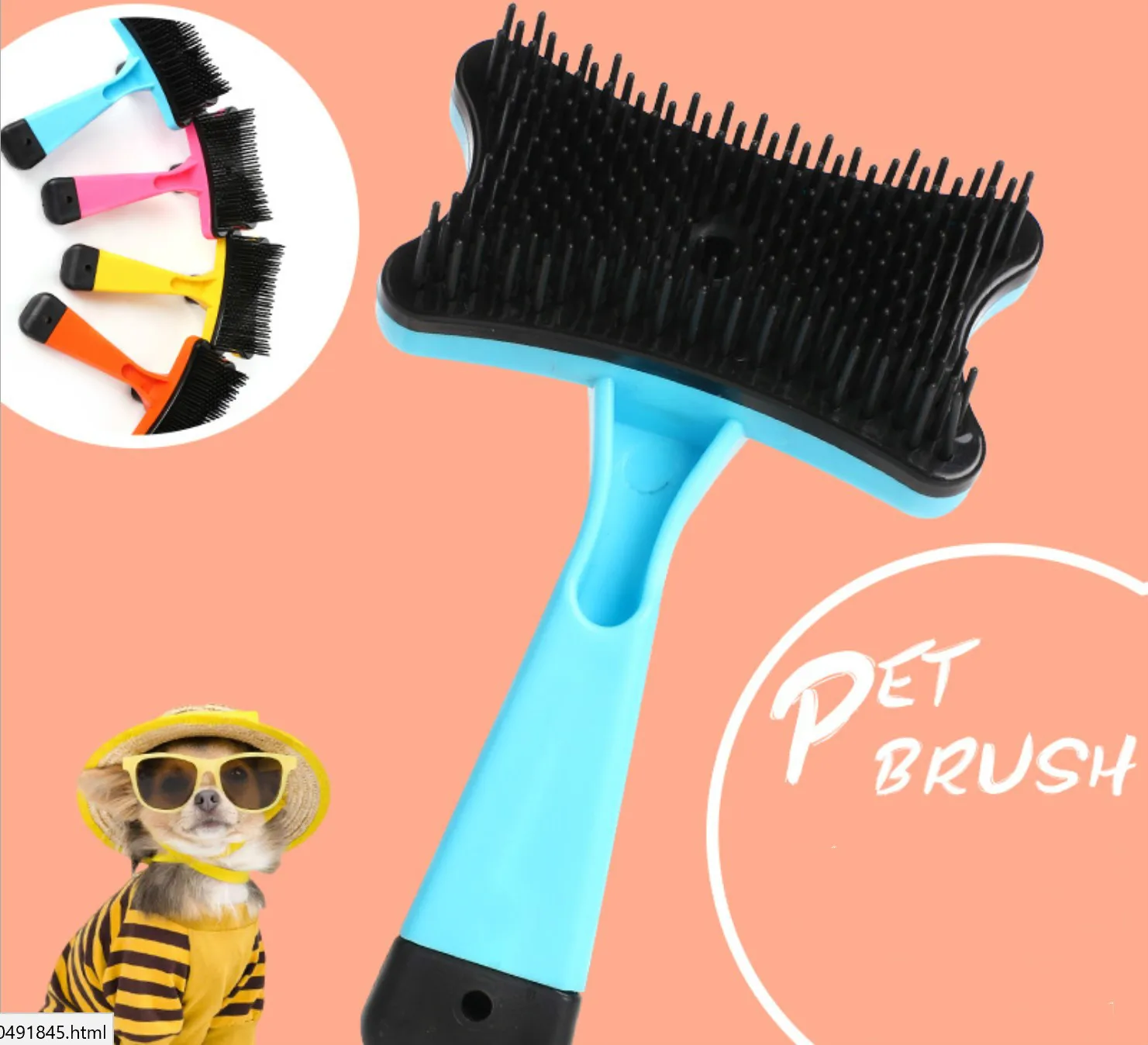 

Pet Cleaning Supplies Dog Cat Massage Hair Grooming Brush Multi-function Cleaning Brushes Massage Brush Deshedding Comb