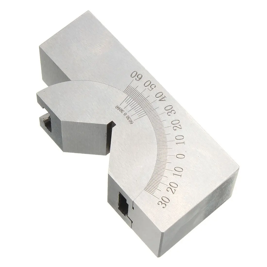 

75x25x32mm Precision Mini Adjustable Angle V Block Milling 0 Degree To 60 Degree