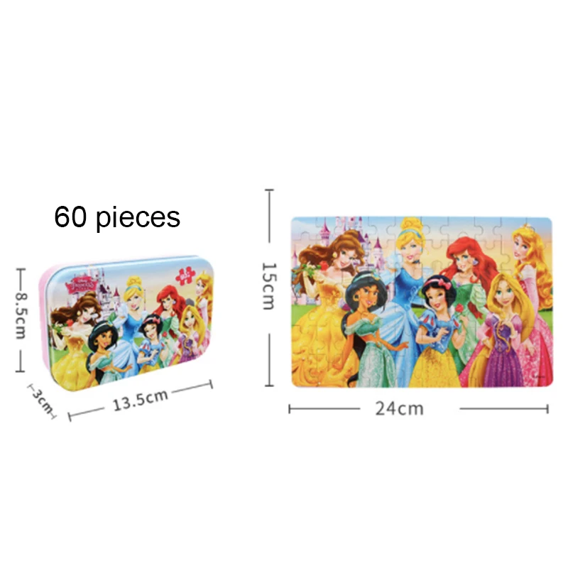 60 шт./компл. Дисней мультфильма Холодное сердце Игрушечная деревянная