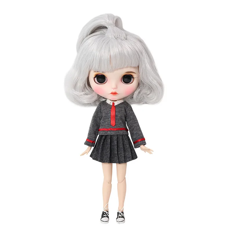 ICY 1/6 BJD 19 Новое матовое лицо с бровями блеск для губ SD индивидуальная Подарочная