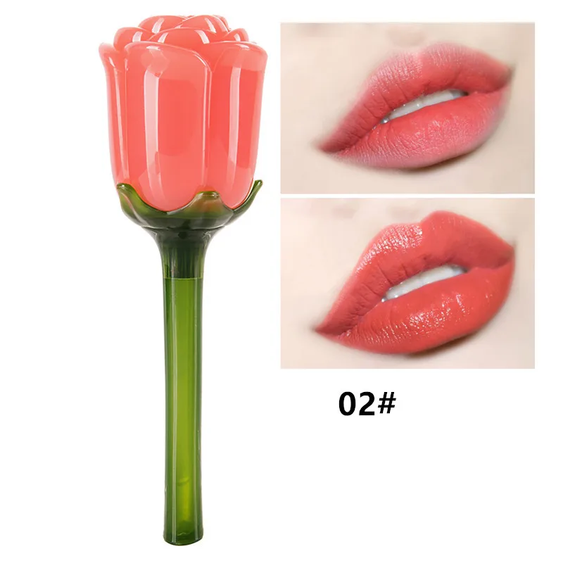 Матовая жидкая помада для макияжа женщин увлажнение губ блеск Косметика розовое