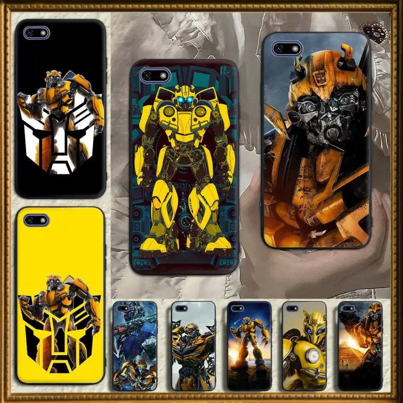 

Bumblebee Transformer Car Phone Case for Huawei P40 P30 P20 P10 P9 P8 pro lite Plus P SMART 2019 P9 lite Fundas cover