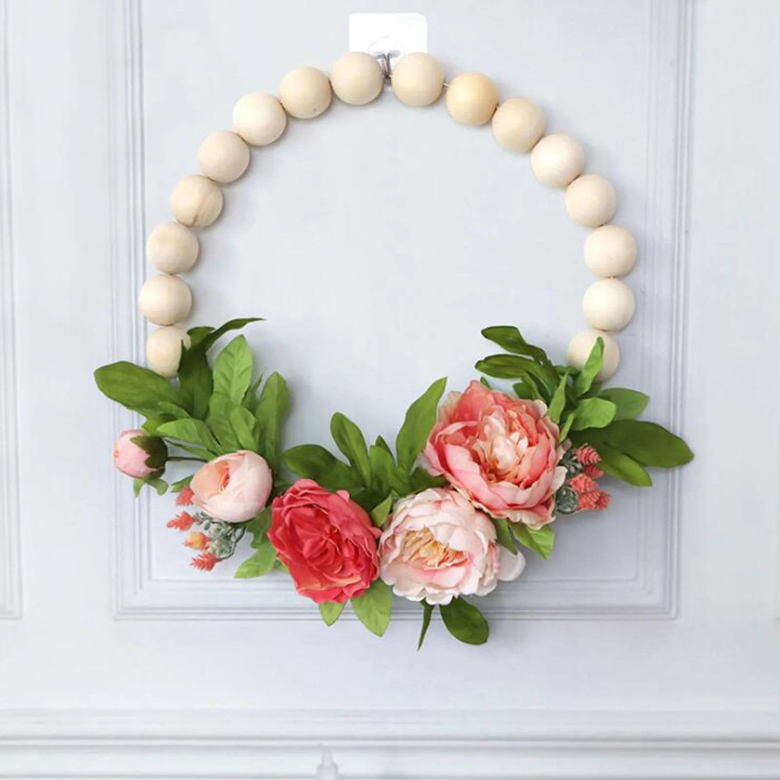 

Artificial Wreath Door Threshold Flower DIY Wedding Home Living Room Party Pendant Wall Decor Christmas Garland Gift Peony