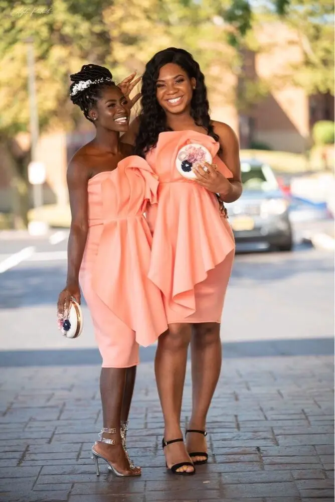 Модное Розовое женское платье с открытыми плечами гофрированное облегающее