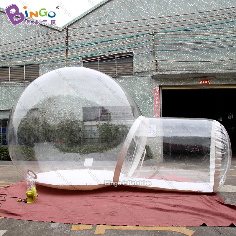 Прозрачная надувная Праздничная палатка с пузырьками 6 х4 м под заказ надувные