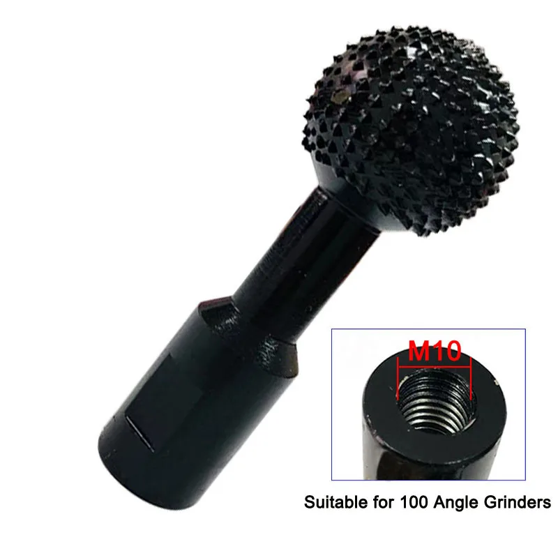 10/14 мм Шлифовальная головка круглые шарики сверла для резьбы по дереву угловой