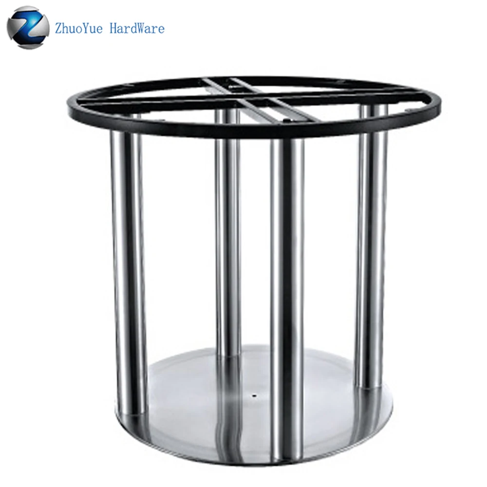 Zhuoyue мебель ножки большая круглая черная Порошковая живопись тяжелые каркасные