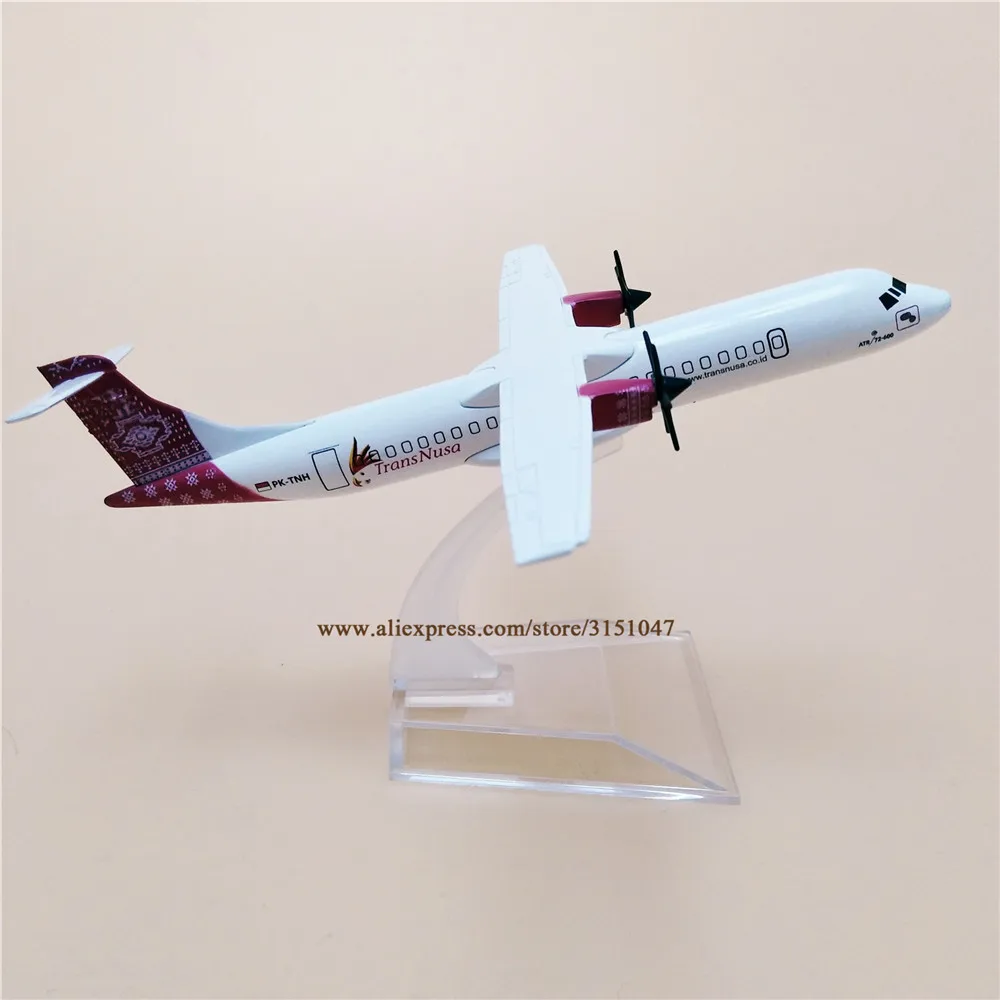 16 см Air transmusa ATR ATR72 600 PK TNH Airlines модель самолета из сплава металла литья под