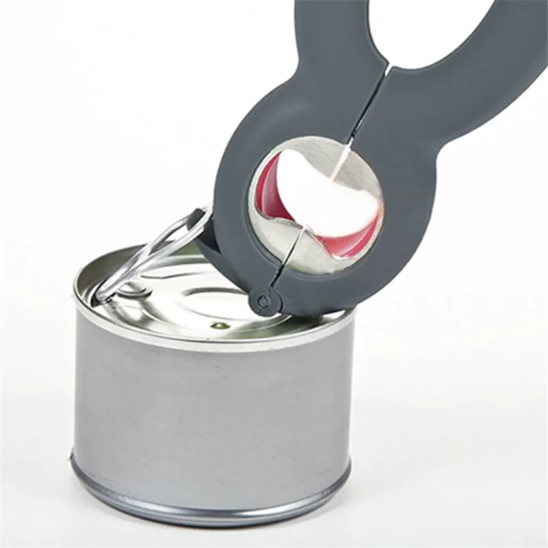 

8PCS 6 in 1 Can Beer Bottle Opener Corkscrew All in One Jar Gripper Can Beer Lid Twist Off Jar Claw Kitchen Gadgets New Bar