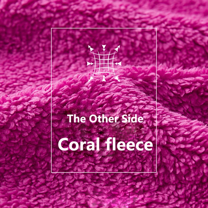 winter warm coats sweet womens sweatshirt unisex reversible polarcoral fleece harajuku hoodies ladies flannel pullover hoodie free global shipping