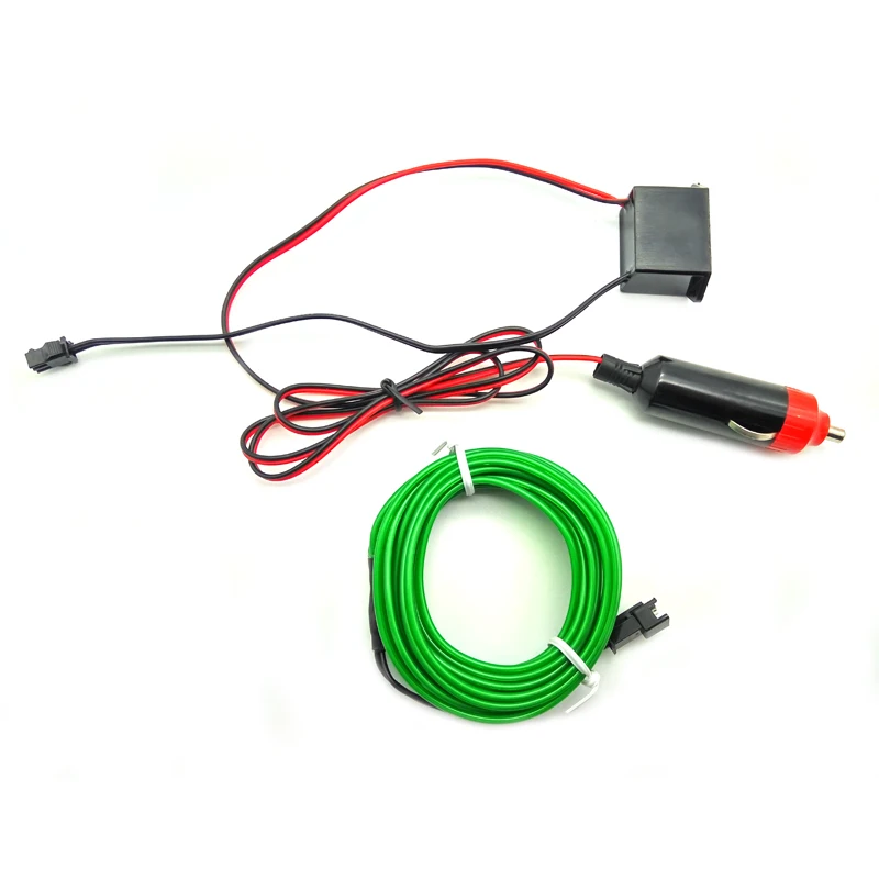 Автомобильный светодиодный украшения светильник 12V 2 м Гибкий неоновый