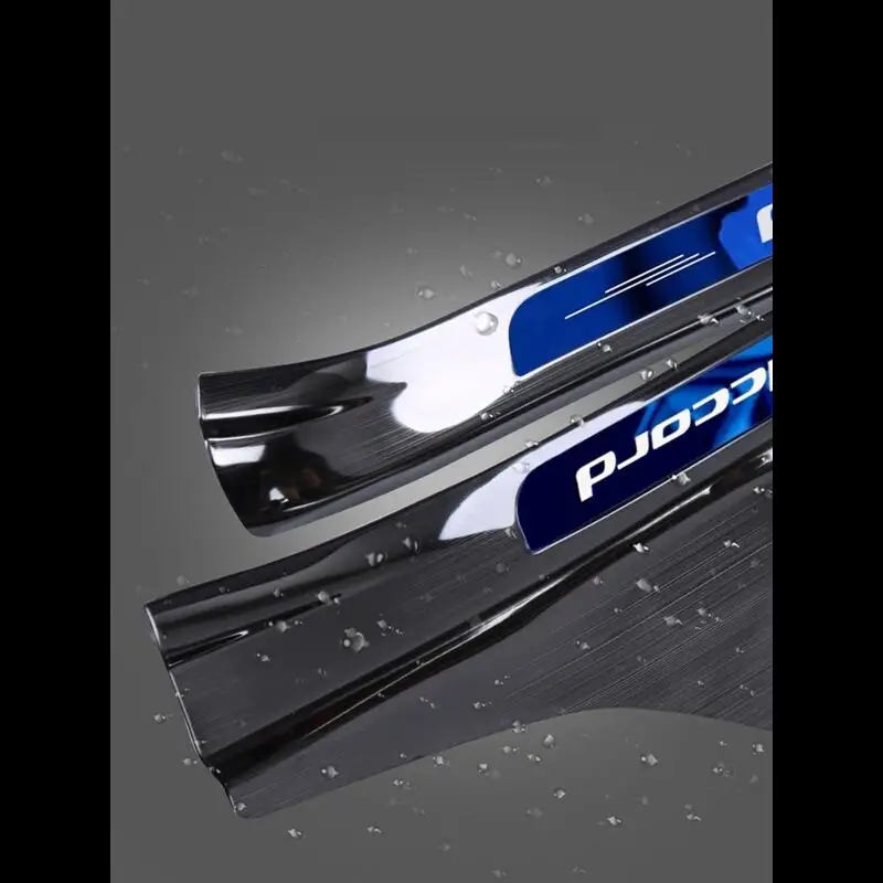 

Aksesuar Accessoires Voiture Decoration Sticker Car Accessories Exterior Door Welcome Pedal 9th Generation FOR Honda Accord