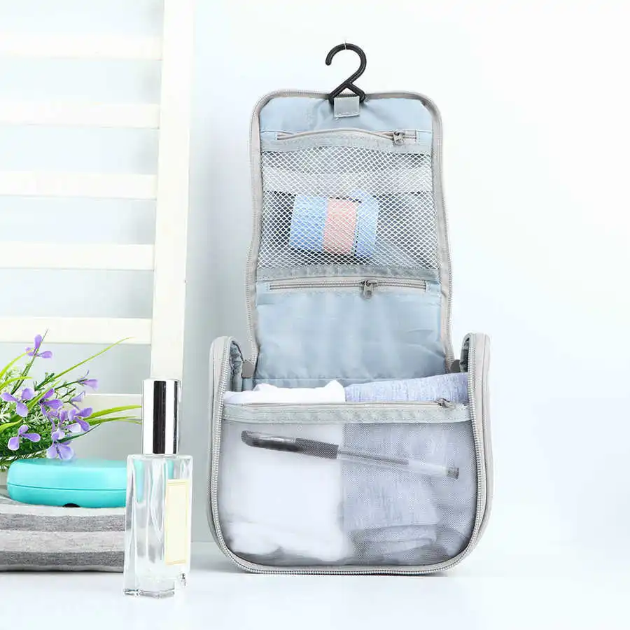 Дорожный косметический чехол для туалетных принадлежностей органайзер стирки