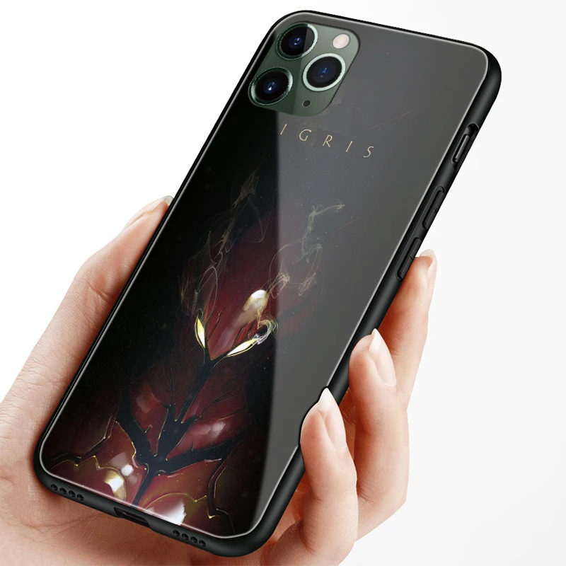 Чехол для iPhone SE 6 6s 7 8 Plus X XR XS 11 12 mini Pro max из закаленного стекла | Мобильные телефоны
