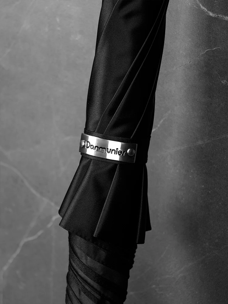 Offerte Testa Di Animale Ombrello Di Lusso Manico Lungo Adulto Grande Antivento Ombrello Trasparente Nero Business Fashion Guarda Chuva Rain Gear BK50Y