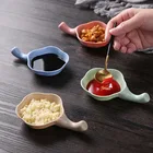 Блюдо для приправ из пшеничной соломы, маленькое блюдо, бытовое блюдо для приправ и уксуса, стандартное блюдо для приправ