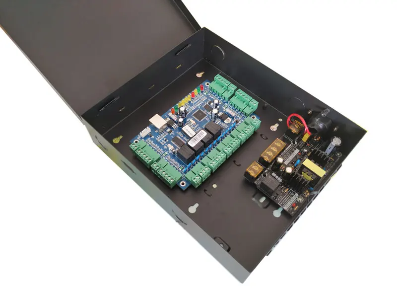 TCP/IP четыре дверца Управление с мощности чехол 110 V/220 V питания Поддержка мульти-функция доступа Система пожарной сигнализации и т. Д. sn: B04-set