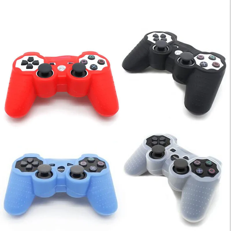 Для sony playstation Dualshock 2/3 PS2 PS3 контроллер защитный чехол силиконовый резиновый