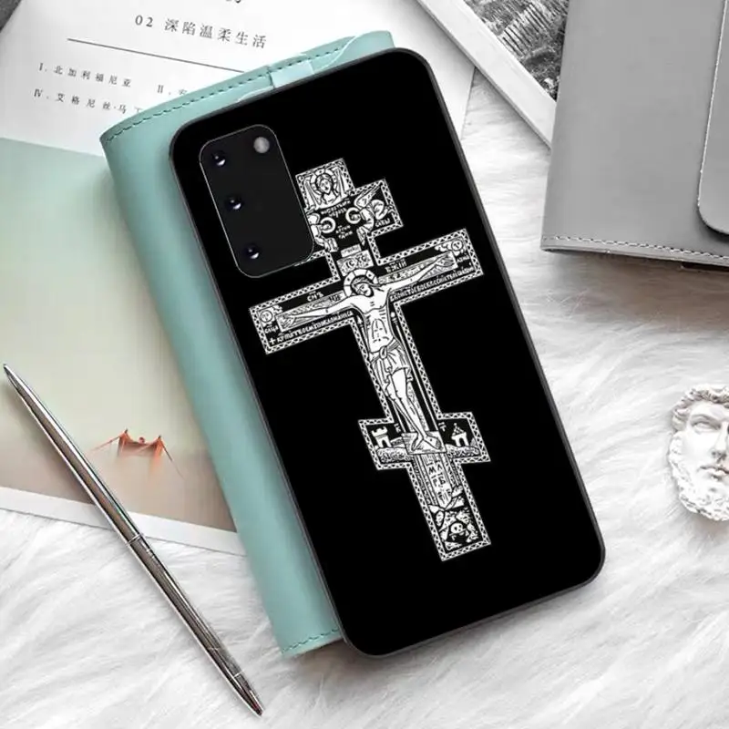 

Faith Christian Religious Jesus Phone Case for Samsung S10 21 20 9 8 plus lite S20 UlTRA 7edge