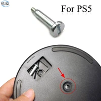 yuxi 1pc vertical stand holder bottom screw for playstation 5 ps5 console stand support screws game accessories