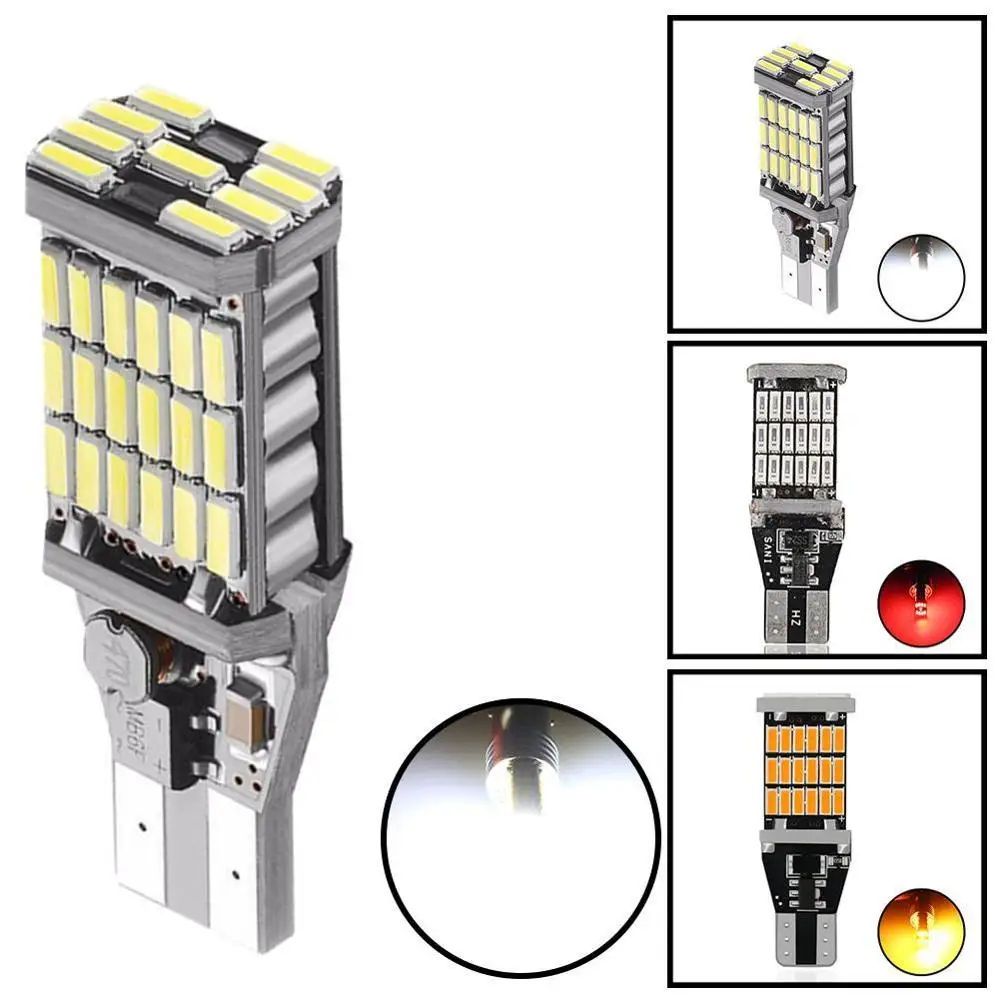 

Автомобильные дневные ходовые огни T15 921 W16W 45 SMD 4014, 1 светодиодный т.