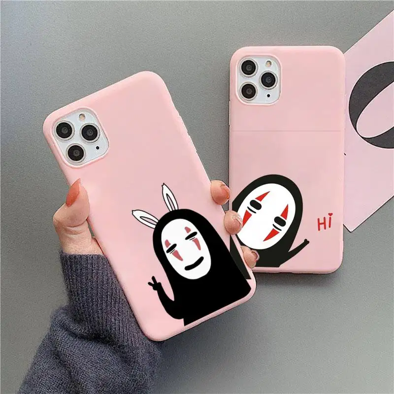 Безликий мужской мультяшный Забавный чехол для телефона карамельного цвета iPhone 6