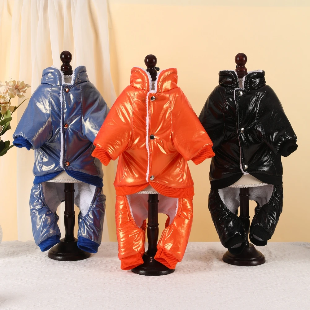 

Pet Dog Clothes Winter Warm Thicken Waterproof Coat Jacket for Small Dogs Pet Clothing For Dogs Costume Jumpsuit Pet Supplies