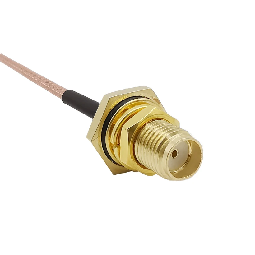 1 шт. U.FL IPX IPEX РЧ К гнездовой гайке SMA перегородка с уплотнительным кольцом 20 см RG178