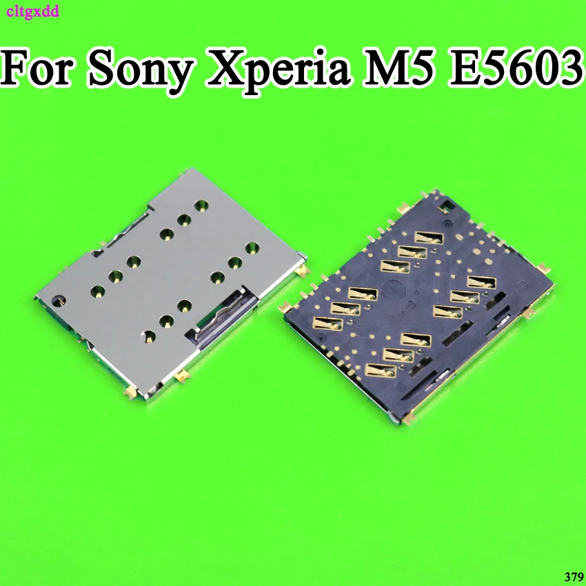 Cltgxdd разъем для считывания SIM карт Sony Xperia M5 E5603 E5606 E5653 адаптер карты слот держатель