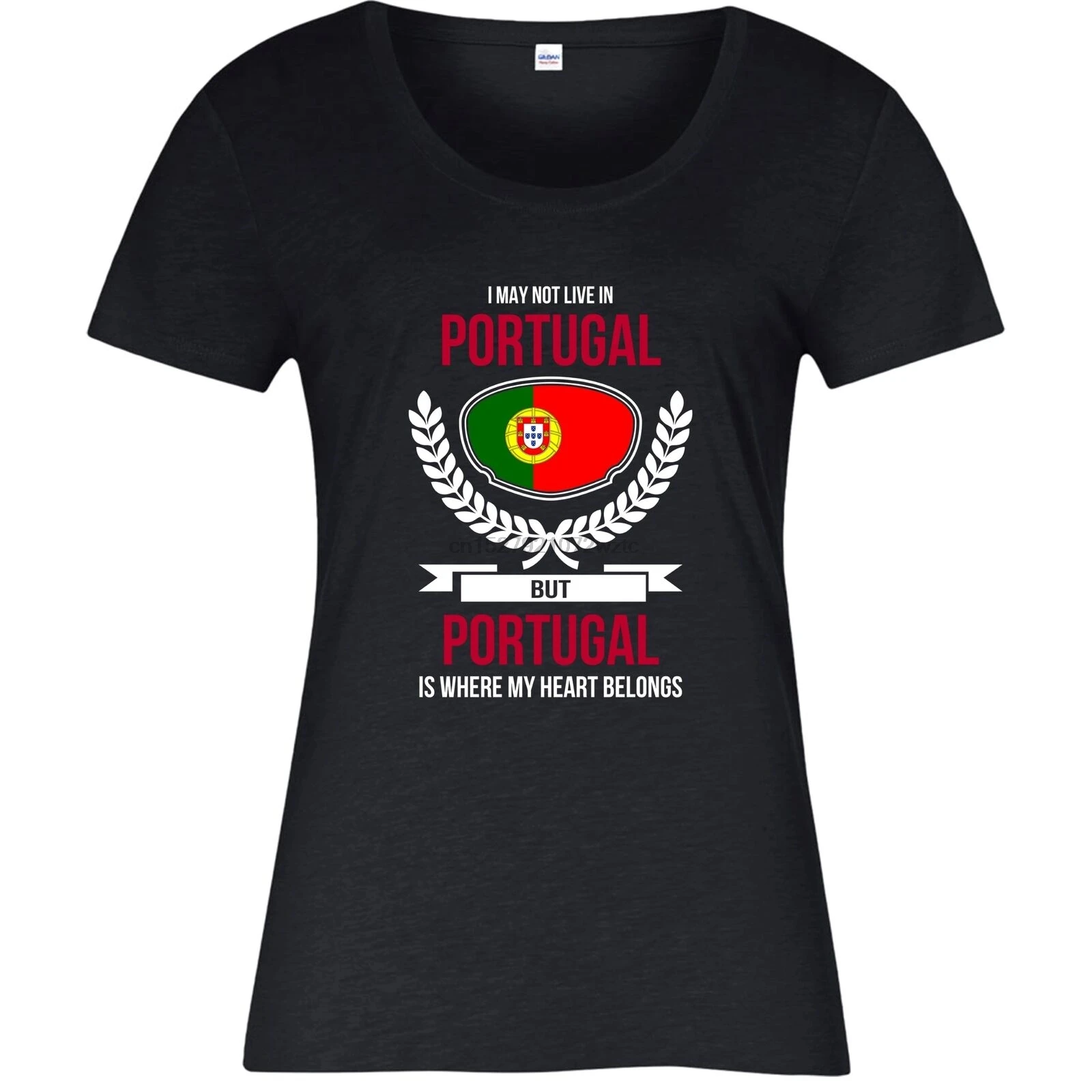 Португалия футболка мое сердце относится к стране любовь Дамы Топ|Мужские