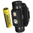 Nitecore шлем светильник HC65M 1000 люмен CREE U2 светодиодный с 18650 Перезаряжаемые Батарея тройной Выход светодиодный Водонепроницаемый для путешествий на открытом воздухе
