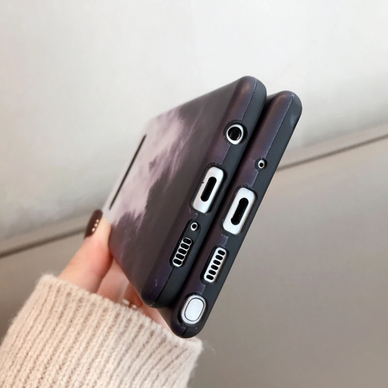 YHBBCASES Ретро градиентный чехол для телефона с рисунком &quotКартина маслом&quot Чехлы