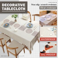waterproof and oil proof decorative tablecloth oversized rostrum tablecloth home decoration wedding banquet hotel clothing