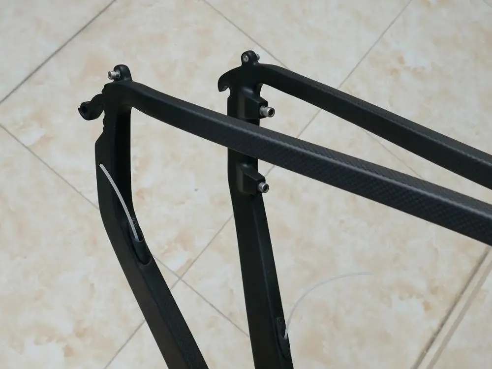 Высокое качество полный углерода матовый глянцевый Велокросс дисковый тормоз