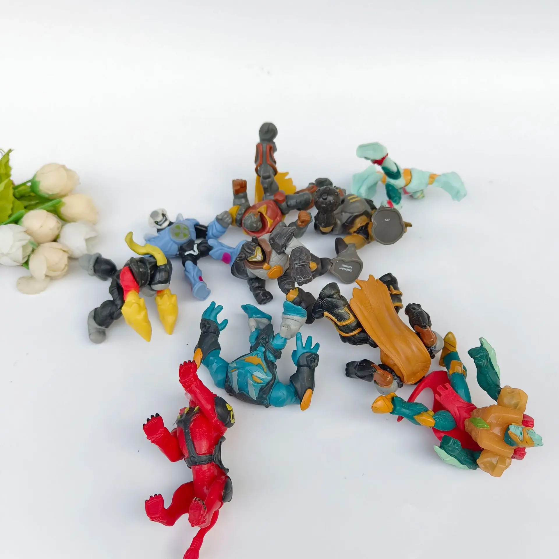 

10pcs/lot Cartoon Action Figures Tree Style Warriors 6cm Boy’s Toy Birthday Gift zabawki dla dzieci