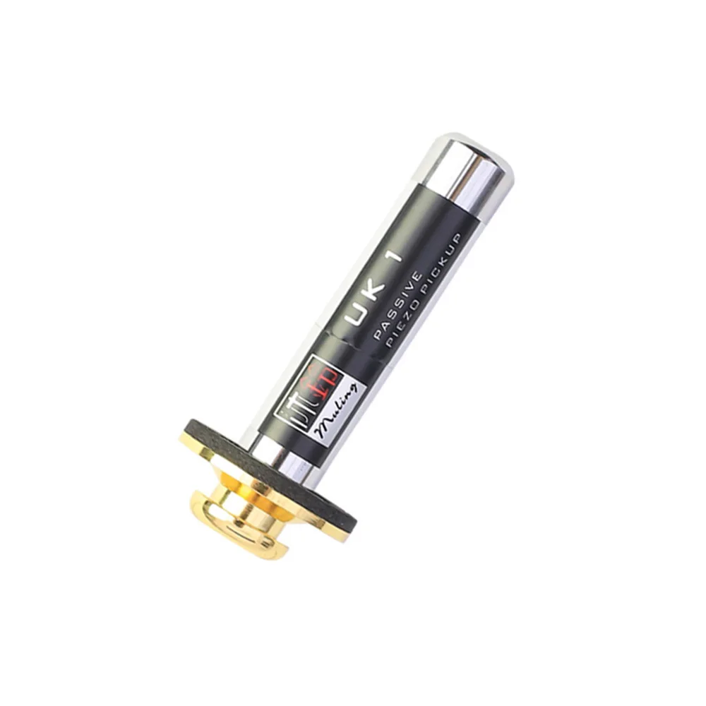 Passive Piezo Pickup Instrument Transducer Combine with Tail Nail for Morin khuur Ukulele Erhu | Guitar Parts &amp Accessories