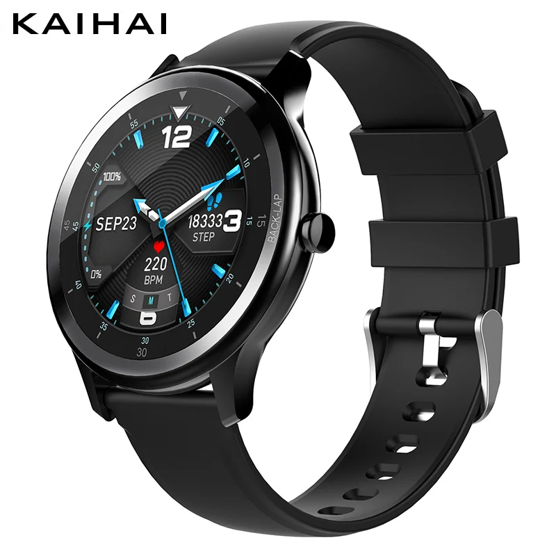 Смарт часы KAIHAI Full touch iP68 водонепроницаемые для плавания relojes inteligentes секундомер