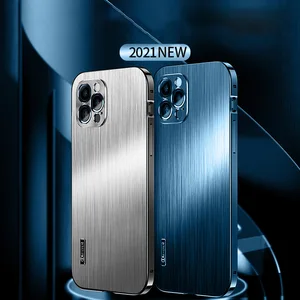 for iphone 13 12 pro new mobile phone case 13 12 11 pro xs max laser metal brushed lens all inclusive anti fall protection case free global shipping