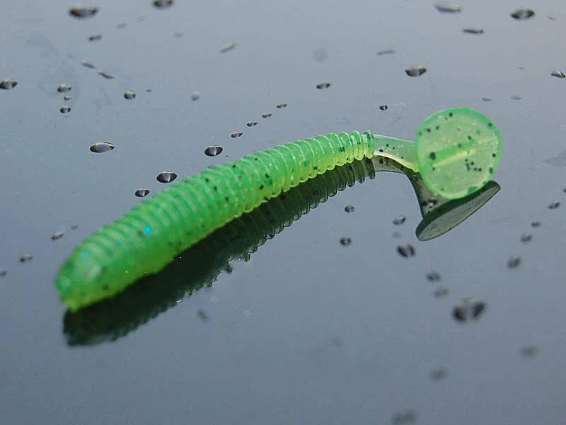 Силиконовые искусственные приманки 7 см набор из 10 нитей мягкие наживки для тела