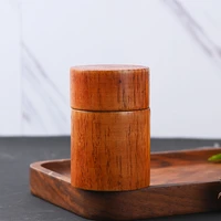 household storage toothpick box for easy carrying toothpick holdee wooden toothpick holder creative and simple wooden
