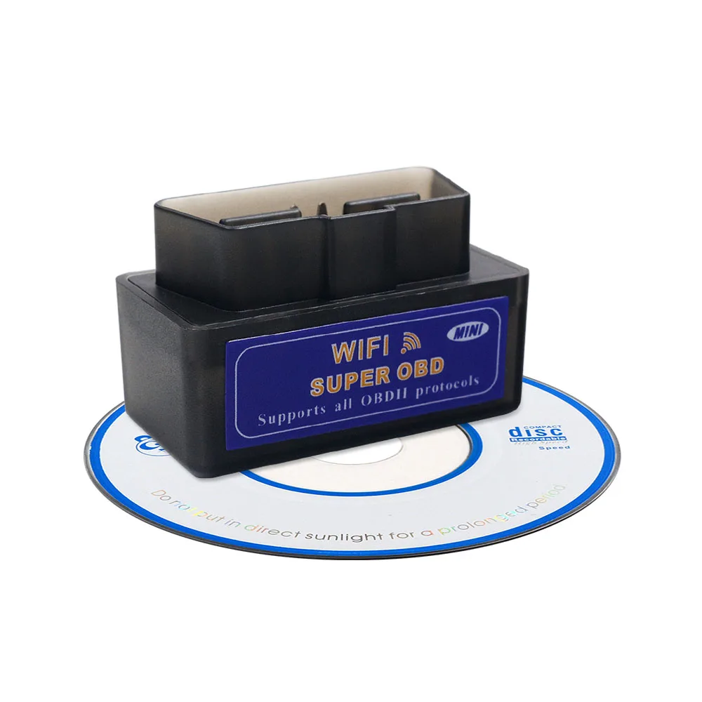 OBD2 elm327 V1.5 автомобильный диагностический инструмент wifi Elm 327 1,5 автоматический сканер OBDII адаптер OBDII для Android/IOS/PC считыватель кодов elm 327